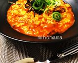 残ったご飯で☆スンドゥブ チーズリゾット作り方4写真