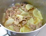 ほっこりと塩麹で。大根と豚肉の煮物作り方9写真