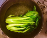 じゅわ〜とおいしい小松菜と油揚げのお浸し作り方1写真