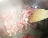 【作り置き】細切り肉入りきんぴらごぼう作り方3写真