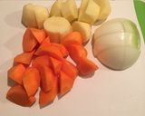 簡単☆ココナッツカレー作り方1写真