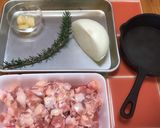 鶏ナンコツの グリル焼き スキレット作り方1写真
