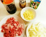 ☆意外な組み合わせ！豚の生姜焼きグラタン作り方1写真