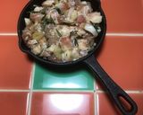 鶏ナンコツの グリル焼き スキレット作り方3写真
