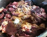 【作り置き】鶏もつ（鶏レバー）の甘辛煮作り方3写真
