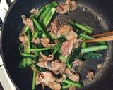 豚肉と小松菜のオイスターソース炒め作り方7写真
