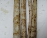 サゴシと牛蒡のキムチ煮作り方1写真