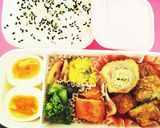 簡単！お弁当にロールカツ！肉巻き！作り方11写真