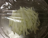 レンジで簡単！蒸し大根の塩昆布和え♡作り方2写真