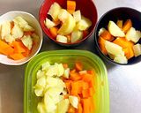 煮ない‼︎時短‼︎根菜味噌汁✨作り方5写真