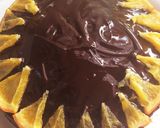 オレンジとアーモンドのチョコレートケーキ作り方9写真