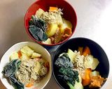 煮ない‼︎時短‼︎根菜味噌汁✨作り方6写真