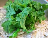 菜の花とレンコンとえのき茸の炒め物作り方5写真