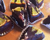 オレンジとアーモンドのチョコレートケーキ作り方11写真