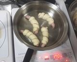 簡単☆無水鍋★揚げたてソーセージパン作り方10写真