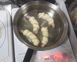 簡単☆無水鍋★揚げたてソーセージパン作り方10写真
