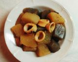 ヤリイカ大根煮作り方9写真