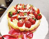 ストロベリーレアチーズケーキ作り方10写真