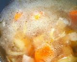 ジャガイモ・ベーコンのコンソメスープ作り方4写真