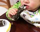 海苔が噛み切りやすい恵方巻(幼児もOK)作り方10写真