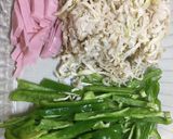 切干大根とピーマンの中華風サラダ作り方2写真