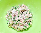 【 シャキシャキ蓮根とネギの餃子♪ 】作り方2写真