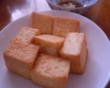 生姜しょう油で召し上がれ 焼き厚揚げ豆腐作り方4写真