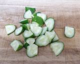 簡単！鶏ときゅうりのキムチ和え★夫の料理作り方6写真