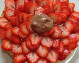 バレンタインに❤　チョコ苺タルト作り方7写真
