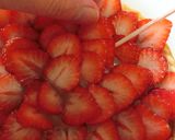 バレンタインに❤　チョコ苺タルト作り方6写真