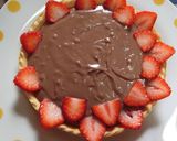 バレンタインに❤　チョコ苺タルト作り方5写真