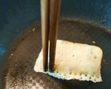 油揚げと高菜チーズ作り方4写真
