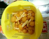 豚キムなめこの酸辣湯風あんかけラーメン作り方3写真