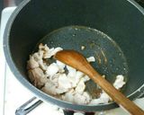 豚キムなめこの酸辣湯風あんかけラーメン作り方5写真