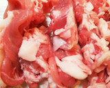 簡単！豚肉と厚揚げとしめじの炒め煮作り方3写真