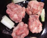 鶏手羽元肉の✨すき焼きたれ焼き作り方3写真