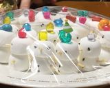マシュマロ雪だるまの、ミニ生チョコタルト作り方2写真