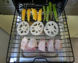 れんこんと鶏肉のグリルサラダ作り方6写真