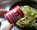 最夏の学園祭の焼きそば作り方16写真
