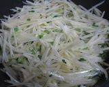 ジャガイモの細切り炒め作り方3写真