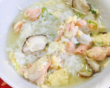 鮭と卵の和風おかずスープ作り方7写真