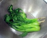 『ほうれん草など緑野菜の湯がき方』作り方3写真