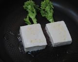 塩豆腐ステーキ 葱ソース作り方5写真