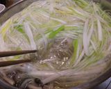 山盛り！白髪ねぎ鍋作り方4写真