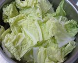 白菜とお揚げのさっと煮作り方3写真