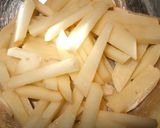 超簡単☆ジャガイモ＆椎茸の醤油バター炒め作り方2写真
