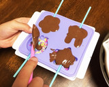子供と一緒に！溶かすだけ簡単V.Dチョコ作り方4写真