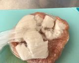 簡単！鶏ひき肉の大葉サンドばーぐ作り方2写真