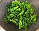 ふりかけで失敗なし！！菜の花の和え物作り方3写真