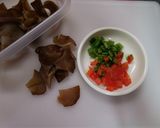 簡単★生きくらげのごま風味炒め✿作り方3写真